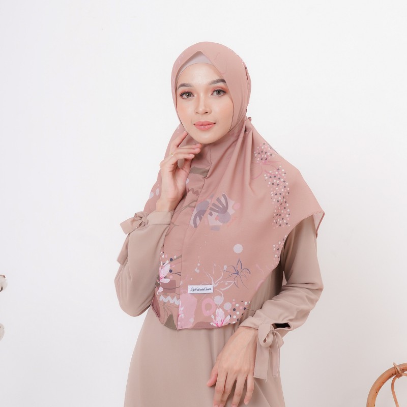 Hijabwanitacantik - Instan Baiti Magnolia | Hijab Instan | Jilbab Instan Bergo Exclusive Printing-5