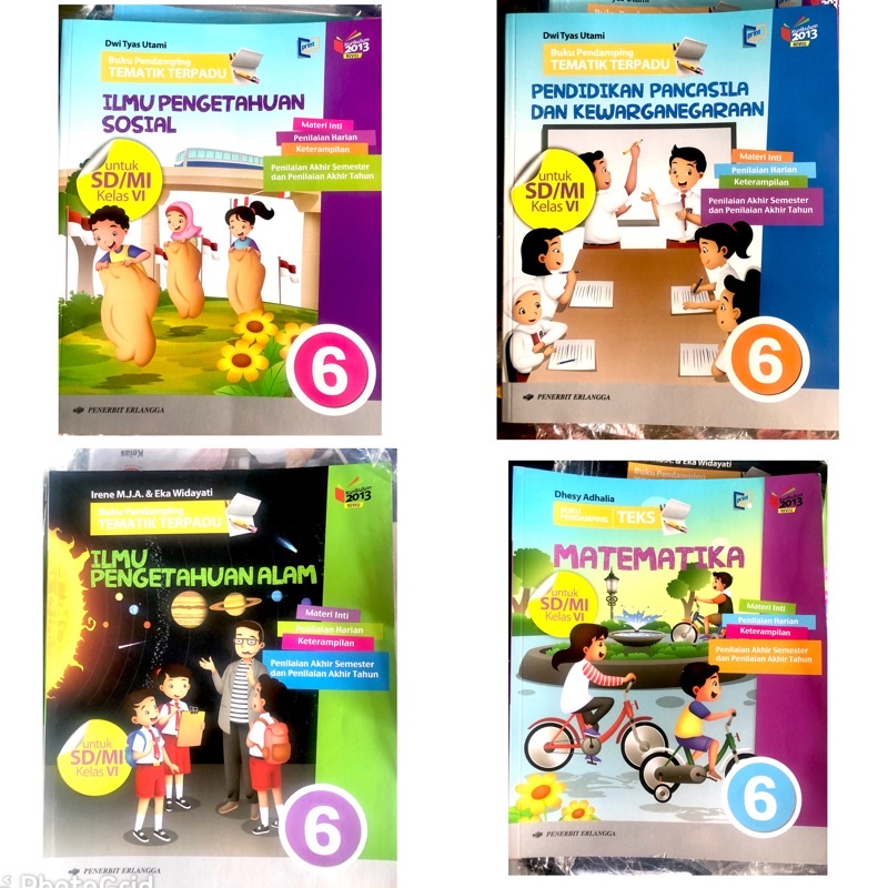 BUKU PENDAMPING KELAS 6 ERLANGGA