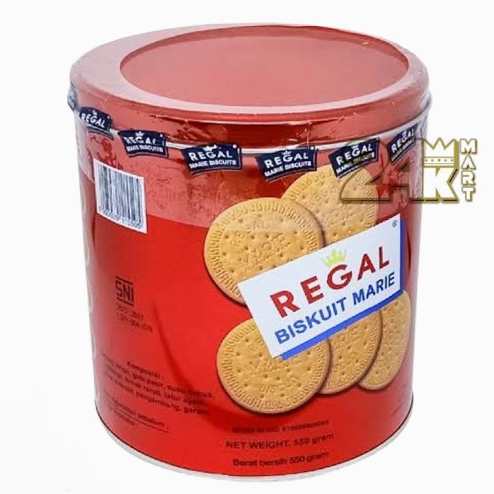 

REGAL Biskuit Marie Biscuits 550gr