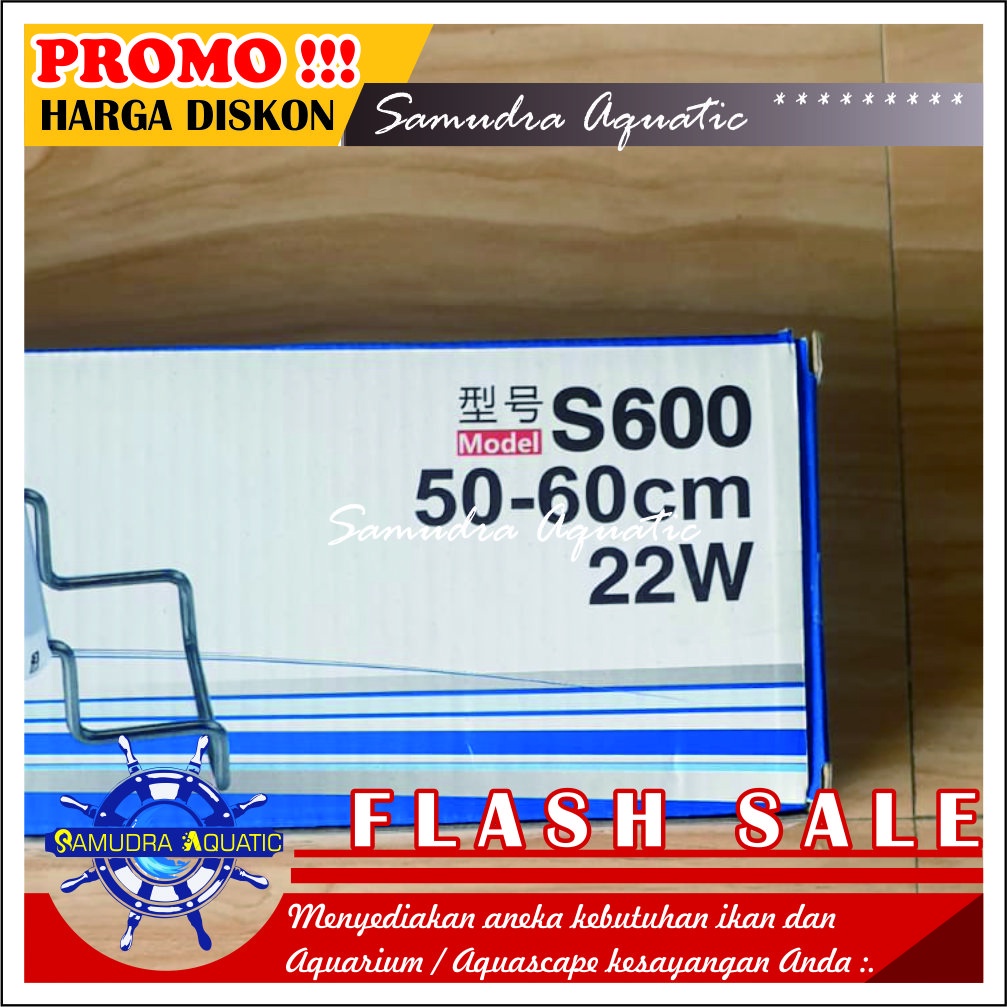 Lampu Aquarium GANTUNG 50-60 cm, Lampu Gantung HEMAT ENERGY, Lampu Aquarium Aquascape (GRATIS Bublewrap)