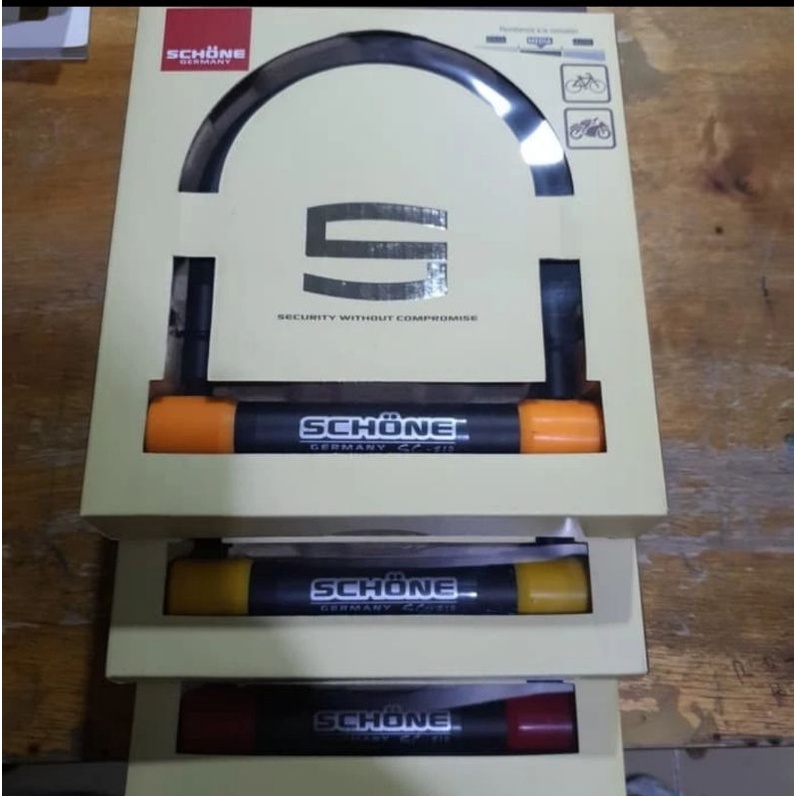 Gembok sepedah / motor/ moge/ pagar mek SCHONE GERMANY
