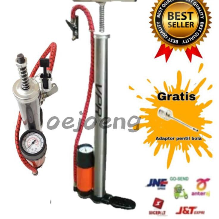 Pompa Angin Pompa Ban Sepeda Motor ATLANTIS QAT