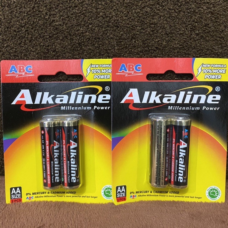 Alkaline AAA size / Batre abc alkaline AA size &amp; AAA size