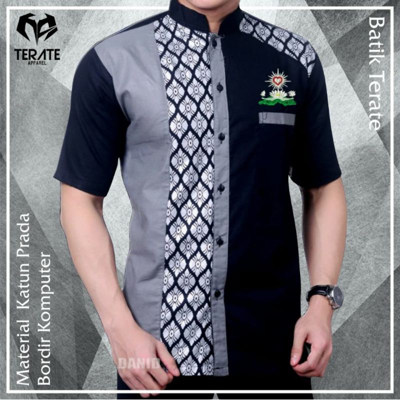 KEMEJA BATIK TERATE APPAREL KEMEJA PSHT BATIK PSHT BATIK PRIA