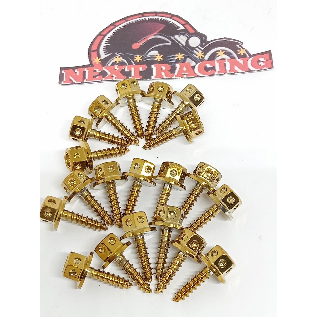 Baut probolt body Honda flower HONDA