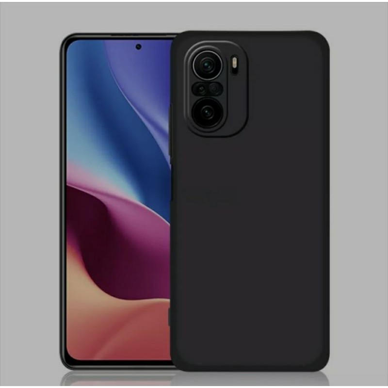 Softcase Premium Black Silikon Case Slim Matte Hitam Xiaomi Redmi Note 10 Pro Redmi Note 10 Pro Max