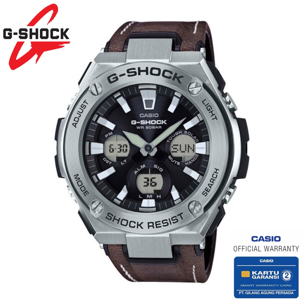Jam Tangan Pria Casio G-Shock Original GST-S130L-1ADR G-STEEL SERIES