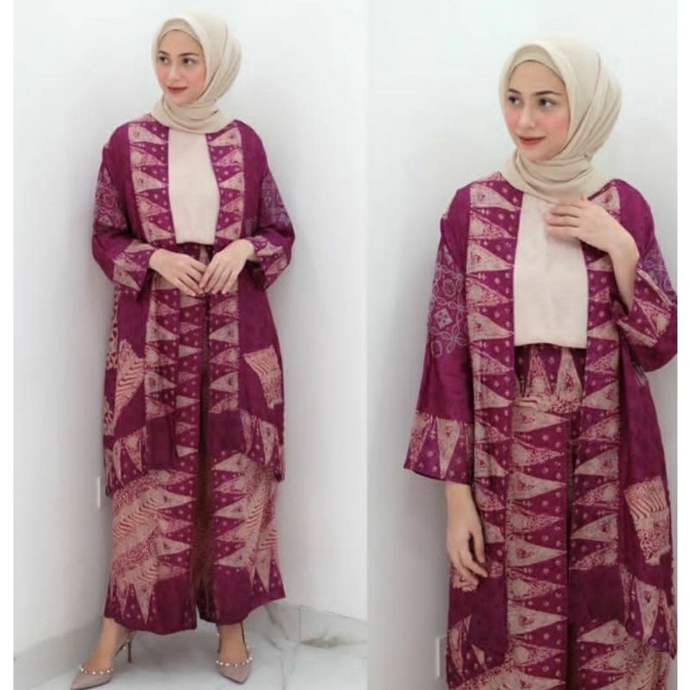 Arumi set burgundy  kode 11 by Sarah the label