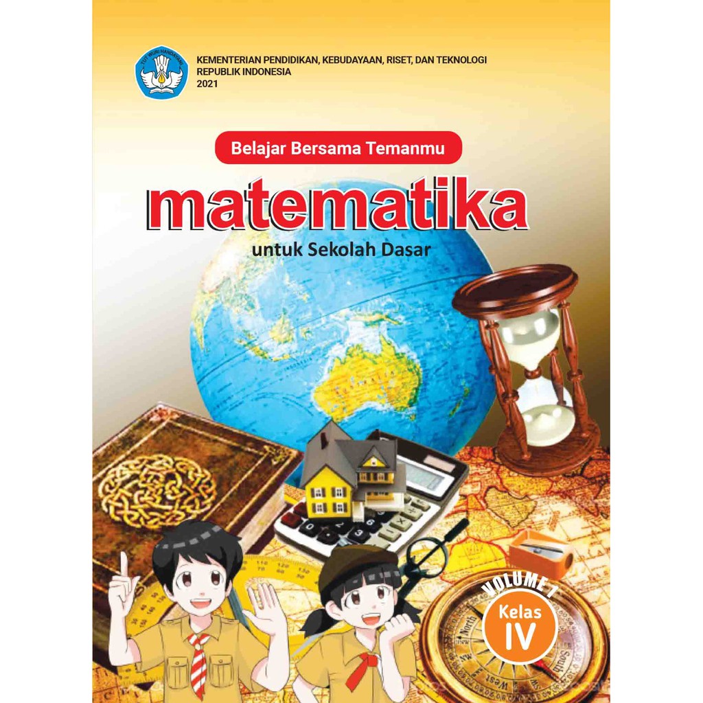 Buku Belajar Bersama Temanmu : Matematika SD Kelas 4 Volume 1 K-Merdeka Sekolah Penggerak-1