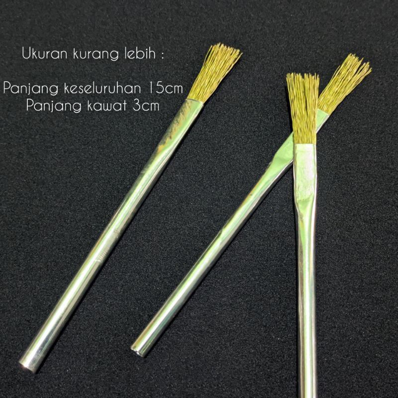 Sikat Kawat Baja / Sikat Kawat Kuningan / Kuas Kawat