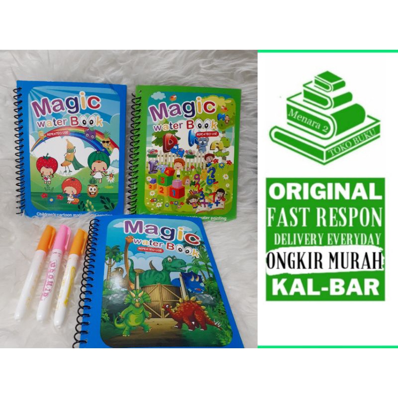 

Magic Water Book plus spidol