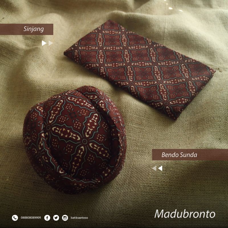 Batik Santoso Madubronto - Bendo Sunda dan Sinjang