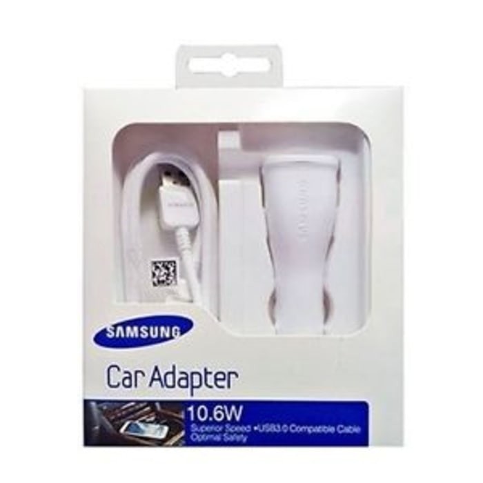 Original Car Charger SAMSUNG 10.6W Car Adapter ( note3, s5)