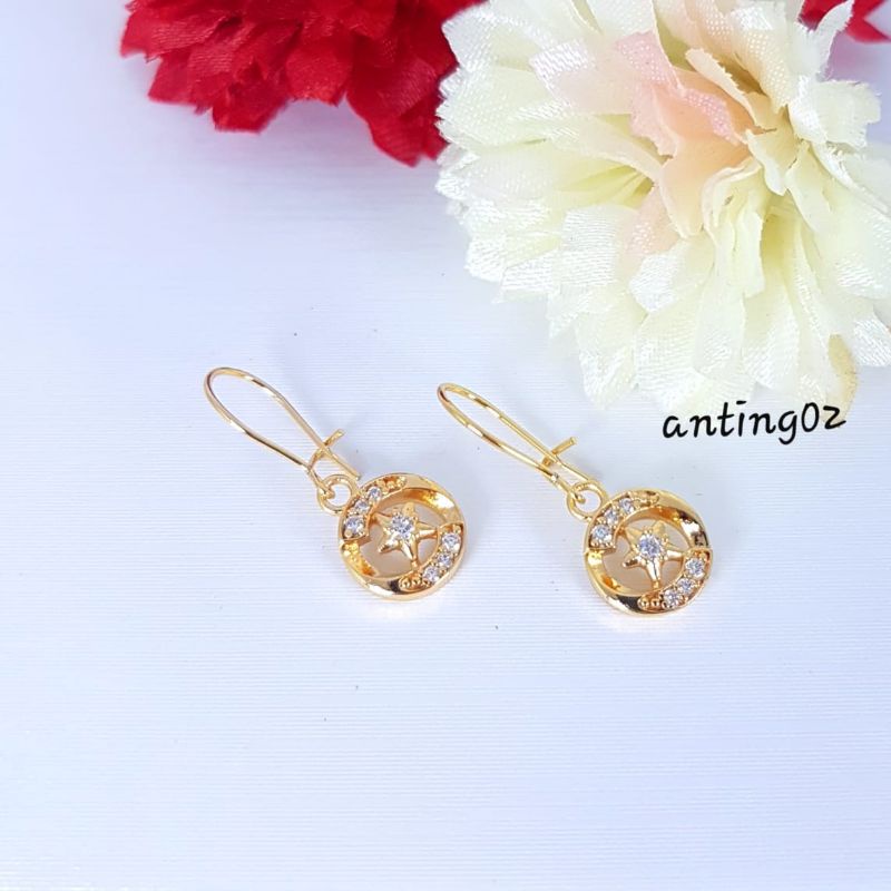 Anting titanium import kode 09,awet,tahan lama