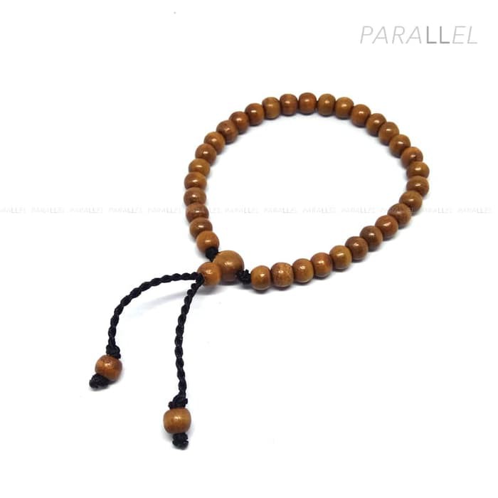 Gelang Tasbih Kayu Stigi Darat ASLI terlaris