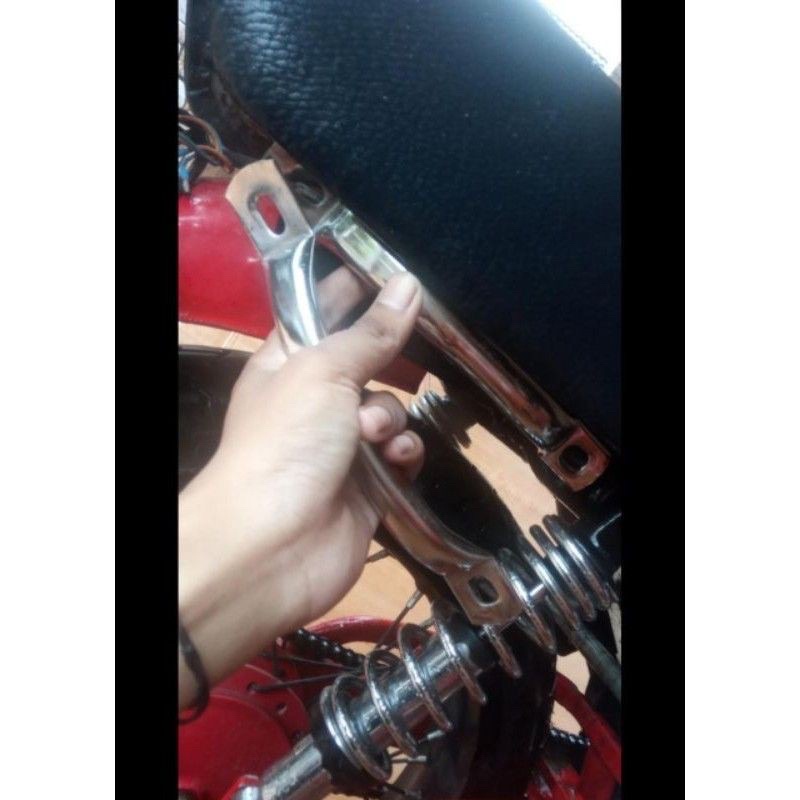 PROMO BEGEL RX KING RX-KING BEHEL SAMPING YAMAHA CHROME TEBAL SET KANAN KIRI ECER