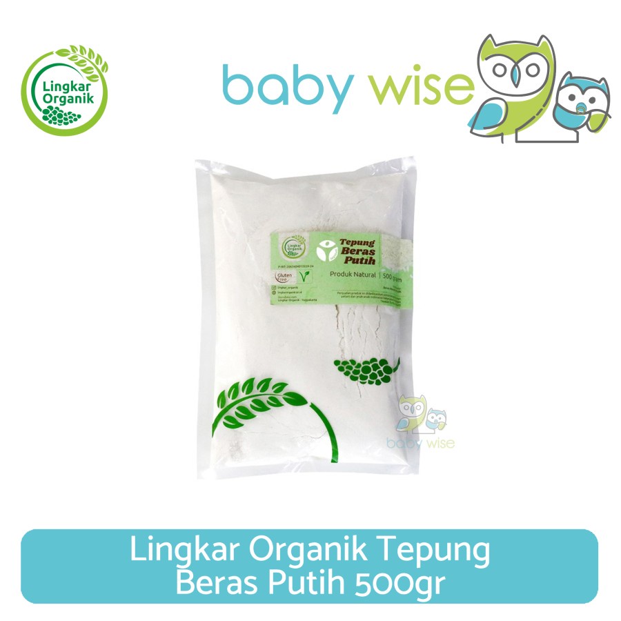 

Lingkar Organik Tepung Beras Putih 500gr