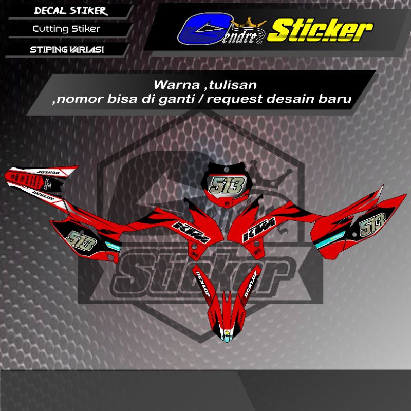 decal KTM 85 big wheel 2016