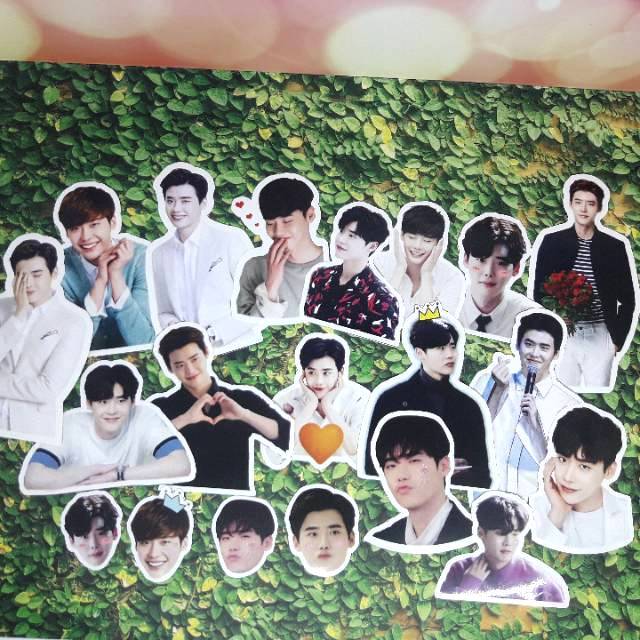 Stiker KPOP LEE JONG SUK / STIKER CAFE 89 MANSION / STIKER KPOP CUSTOM