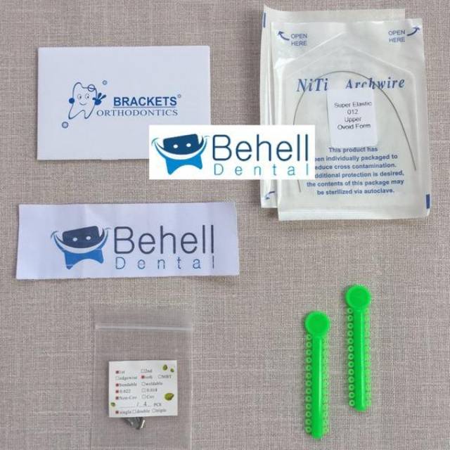 Paket Behel Gigi Permanen Murah Orthodontic Amplop | perawatan perbaikan . Kawat braces