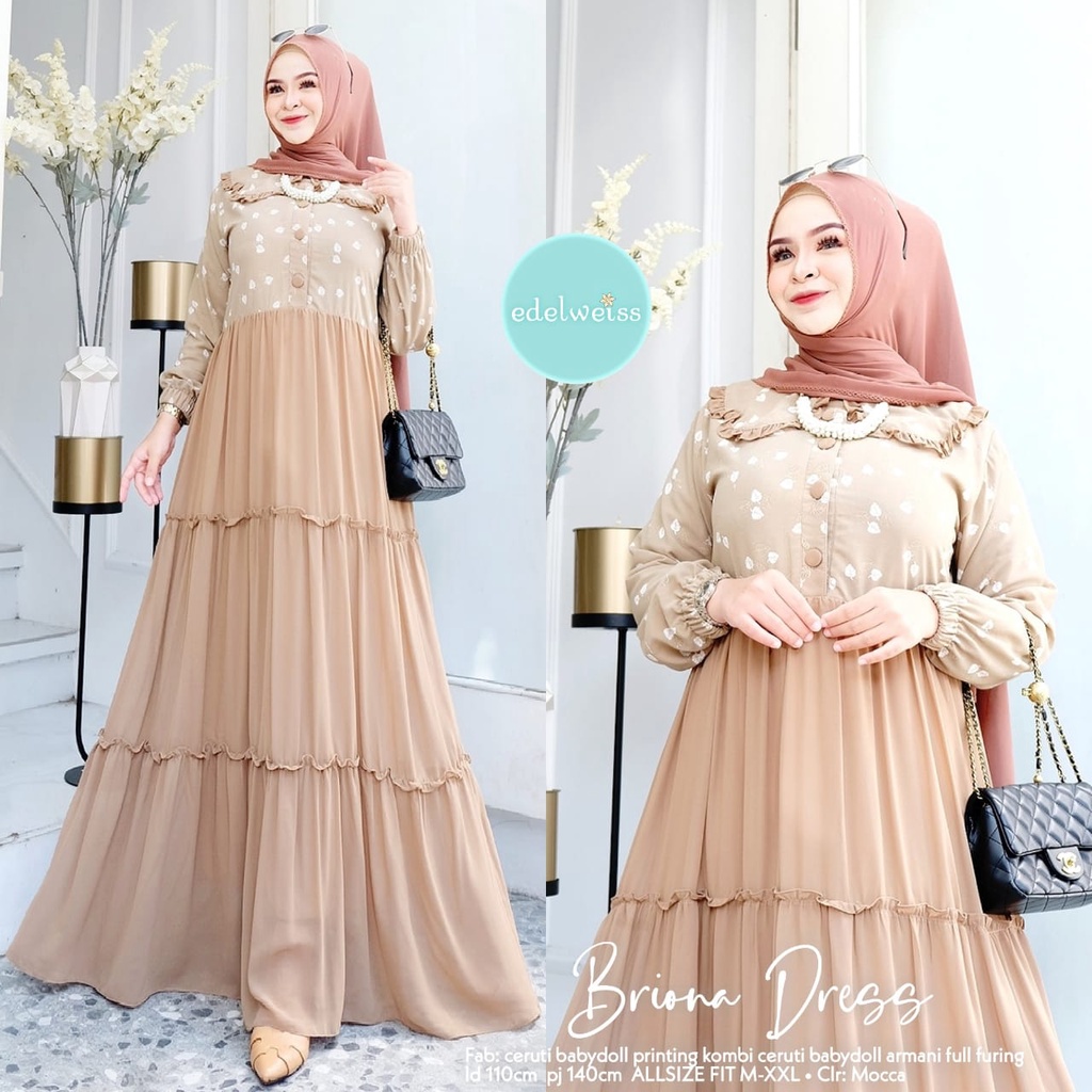 BRIONA DRESS / EDELWEISS
