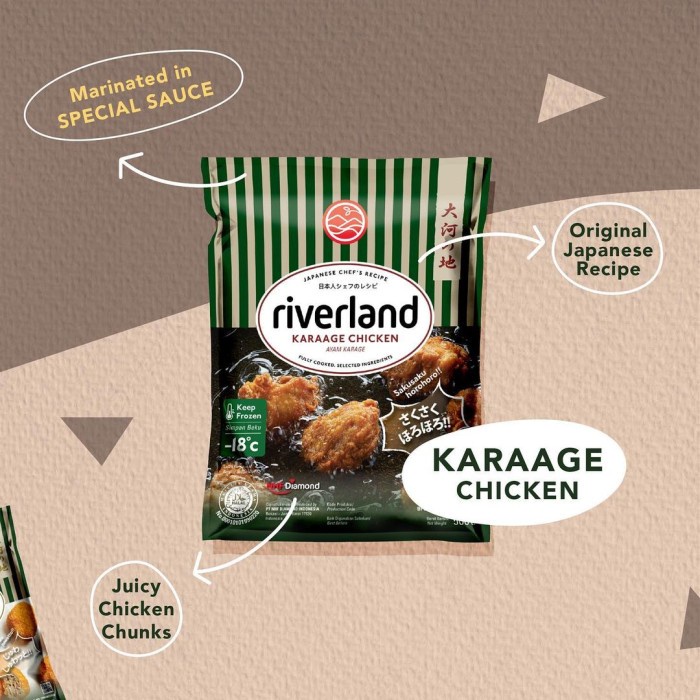 Riverland Chicken Karaage 500gram