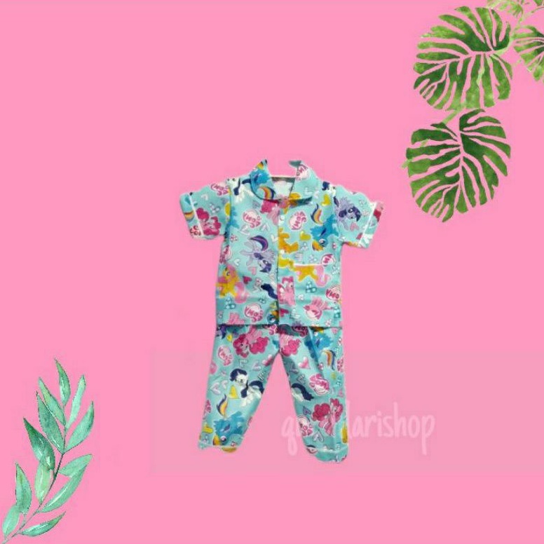 piyama baju tidur anak little pony