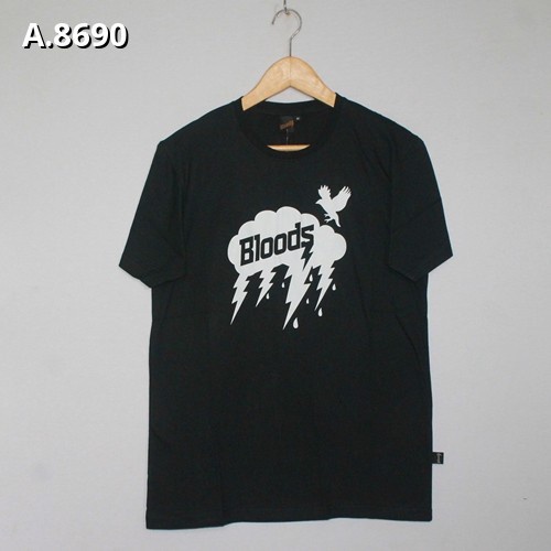 Kaos Tshirt Baju Distro Keren Bloods Merpati Premium Pria Wanita Cotton Combed 30s