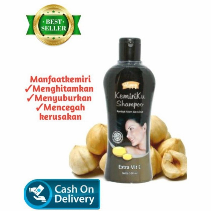 sampoo uban black kemiriku ORIGINAL happy shampoo