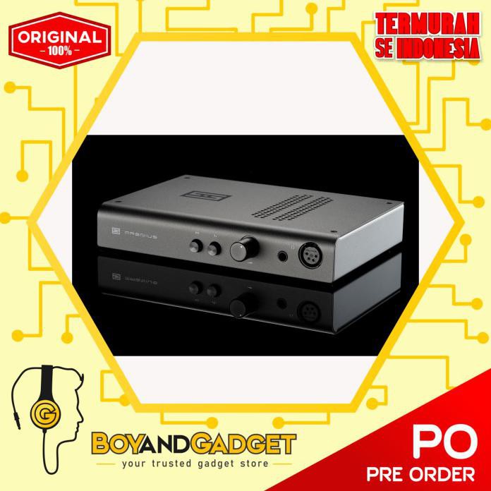 Schiit Magnius - Amplifier Headphone dan Preamp Hitam 20Hz-20kHz ±0.1dB