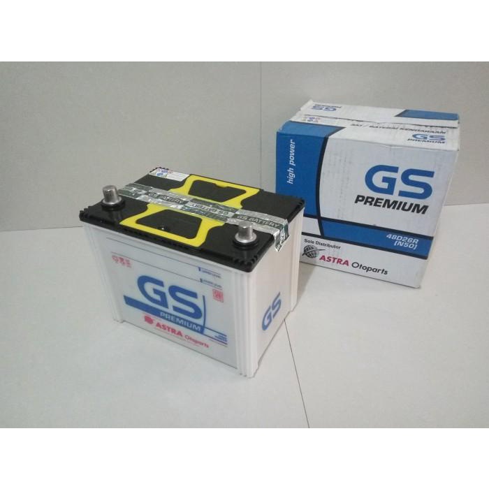 Aki Gs Premium N50 Untuk Mobil Kijang,Colt Diesel 110/125 Ps,Fuso