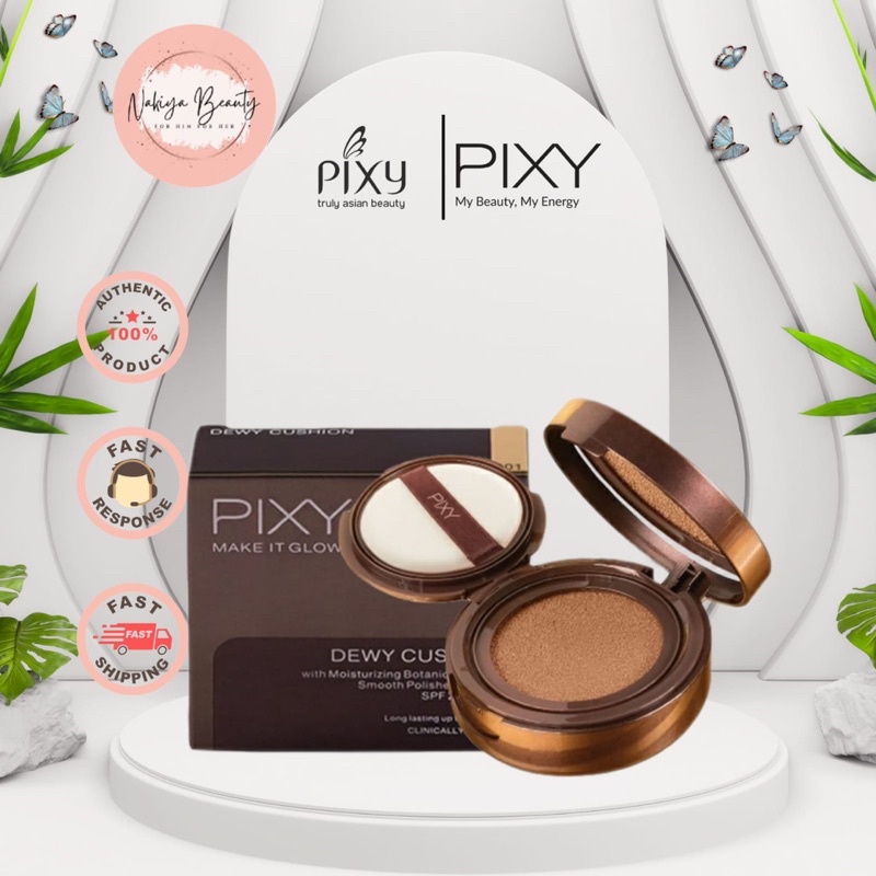 Pixy Make It Glow Dewy Cushion | Pixy Cushion Spf 24 PA++ | Cushion Pixy