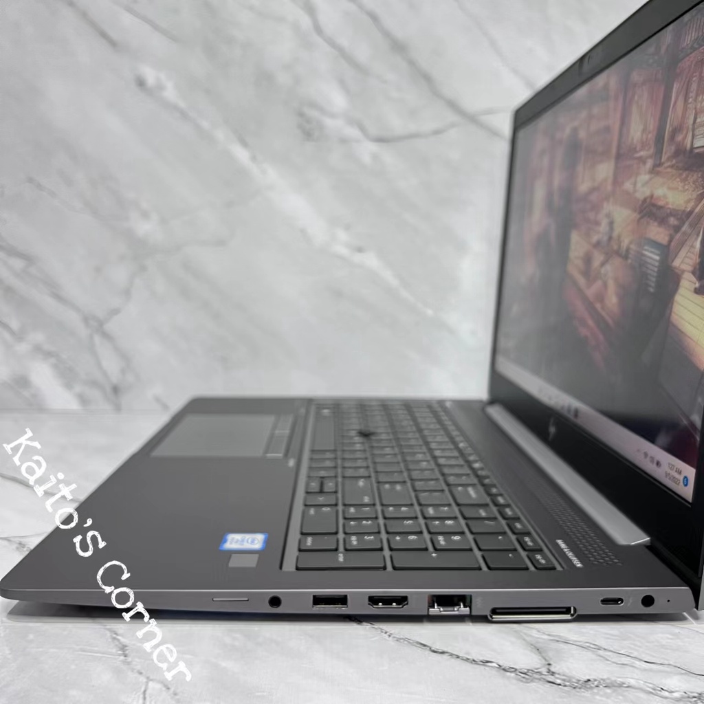 LAPTOP HP ZBOOK 15U G5 CORE i5/i7 GEN 8 - LAYAR 15,6 INCH SLIM MURAH - RADEON PRO WX 3100