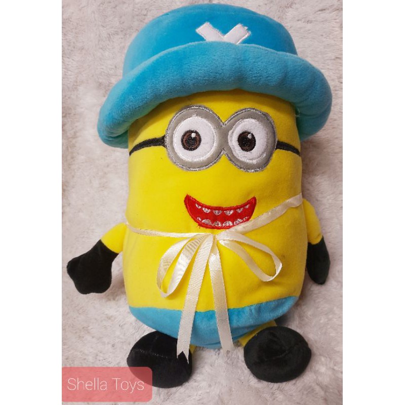 Boneka minion topi size xl