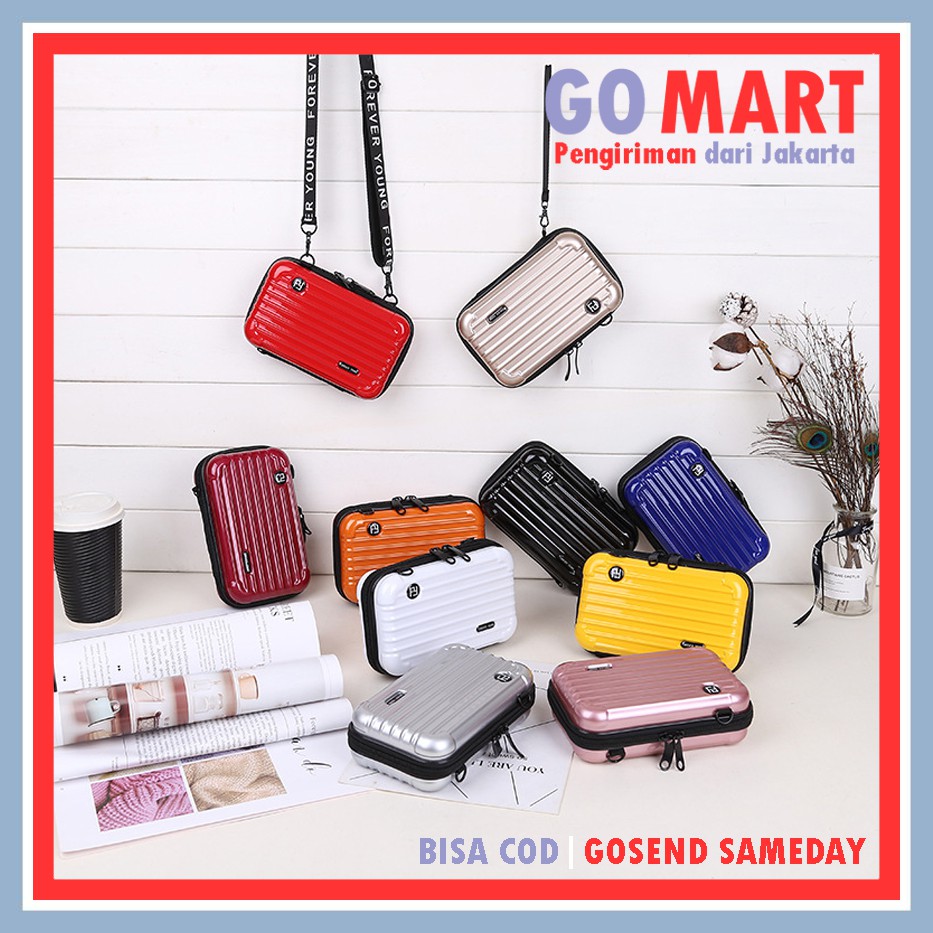 Tas Koper Mini Bahan PVC Keras - Tas Wanita Fashion Korea Import Model Terbaru - Tas Wanita Import Kekinian - Tas Fashion Korea Wanita Terbaru [SL08]