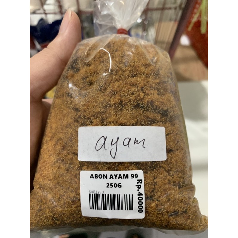 

abon ayam merk koala dan sapi merk super 250gr