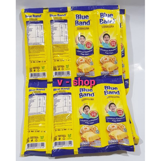 Jual Blue Band Sachet 20gr (3 Sachet) | Shopee Indonesia