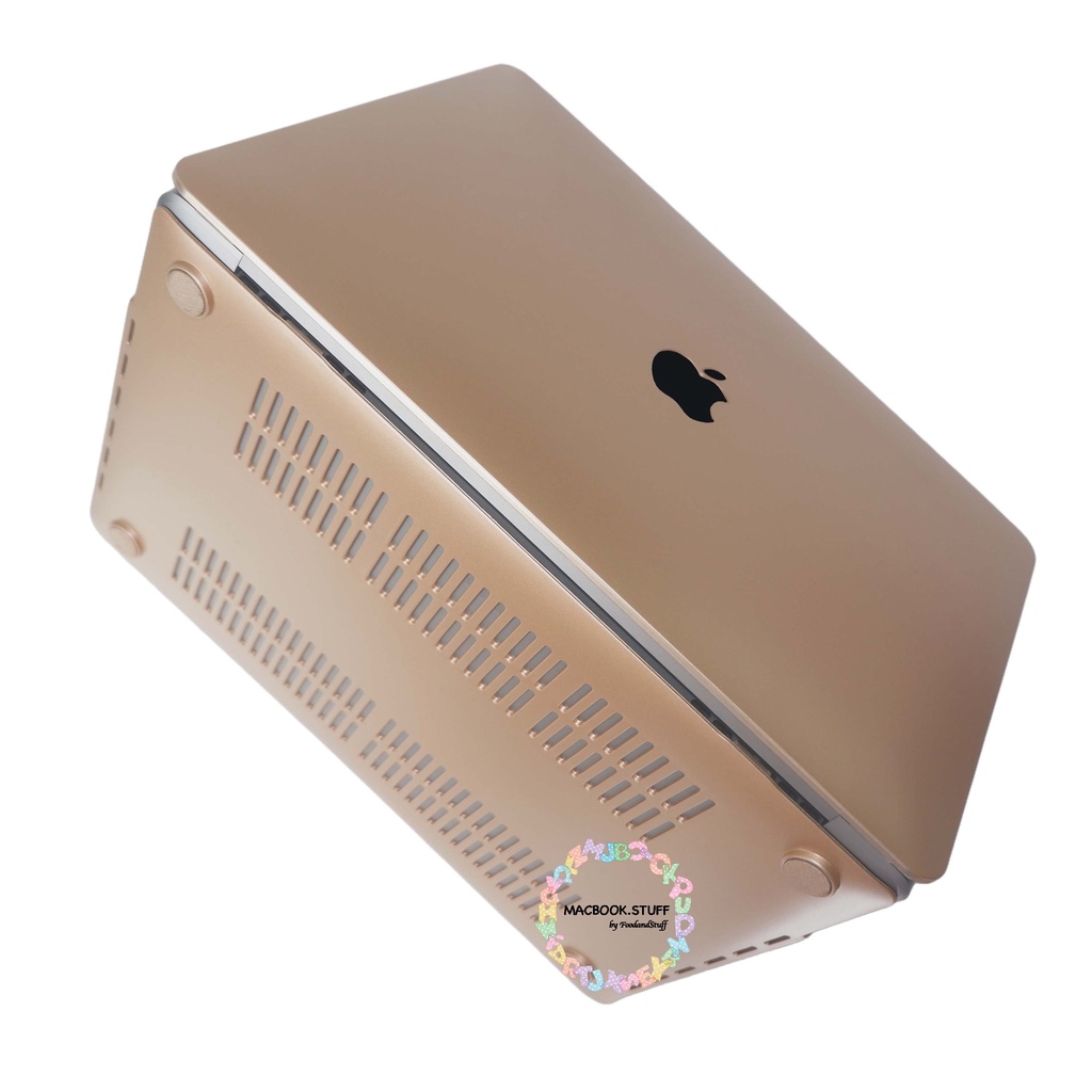 MACBOOK Case METALIC GOLD NEW AIR PRO RETINA 11 12 13 14 15 16 INCH NON /  WITH CD ROOM / TOUCHBAR / TOUCH ID / M1 2020 2021 2022