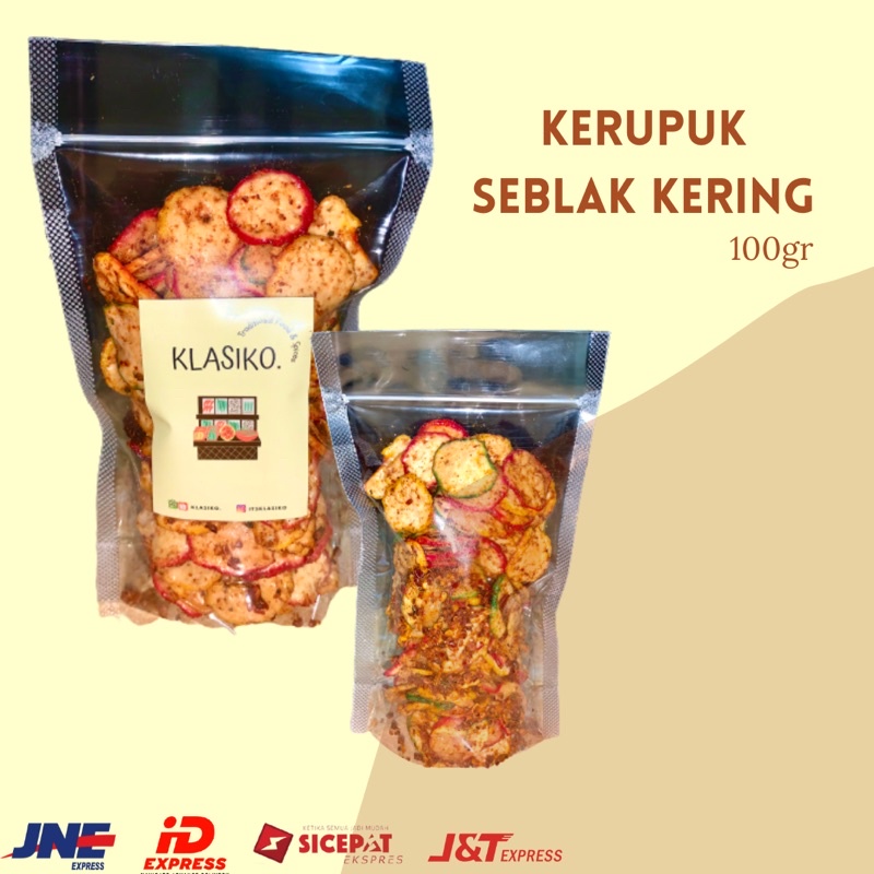 

Kerupuk Seblak Kering