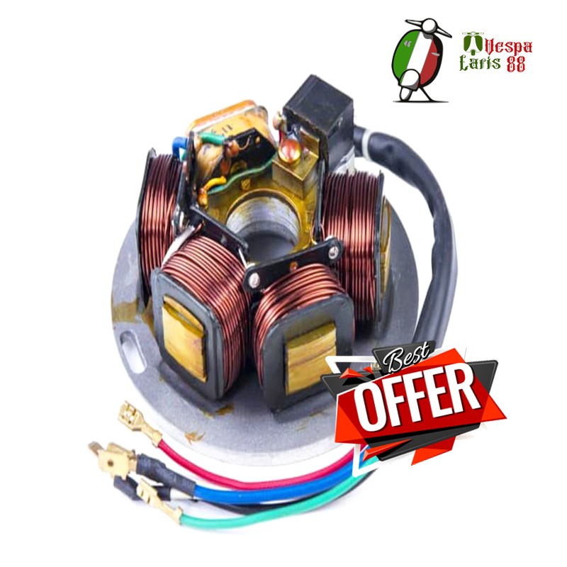 Spull Set Komplit Vespa Exclusive 2 Excel Danmotor