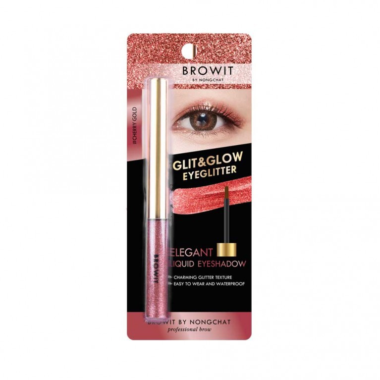 READY Browit By Nongchat Glit &amp; Glow Eye glitter Elegant Liquid Eyeshadow | Eyeglitter