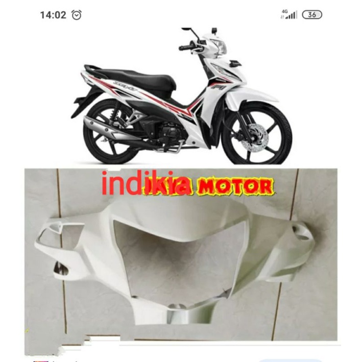 batok kepala depan revo fit fi Revo fi putih