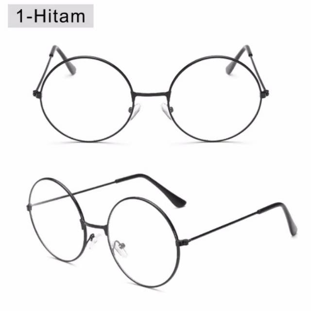 Kacamata Glasses Bulat Harry Potter Korea Cosplay