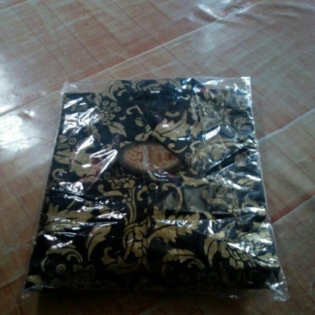 Kemeja Batik Pria Modern Lengan Panjang Casual Modis Slim Fit Trendy Masa Kini Ol 162