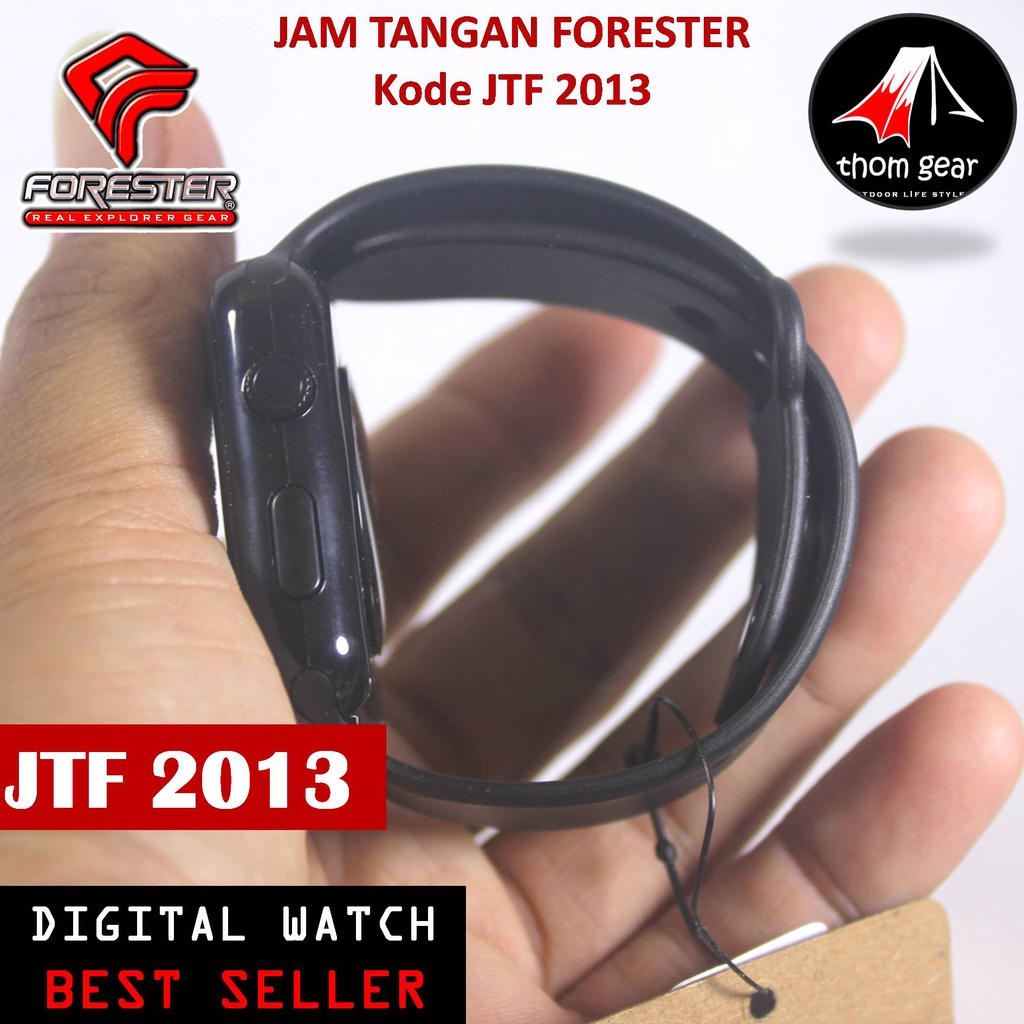 Forester Jtf 2013 Jam Tangan Pria Wanita Origial Forester Analog Adventure Sport Outdoor Waterproof Water Resistant Anti Air Pria Cewek Cowok Original Ori Terbaru 2022 Free Rubber  Strap Cadangan Batre Box Kayu Thomgear Bangakalan Palangkaraya Pare Pare K