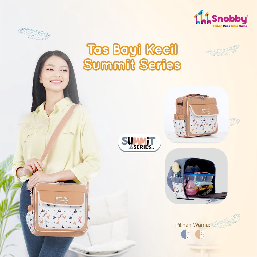 Snobby Tas Bayi Kecil Saku Print Summit Series - TPT 6273