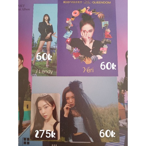 IRENE PHOTOCARD QUEENDOM ALBUM