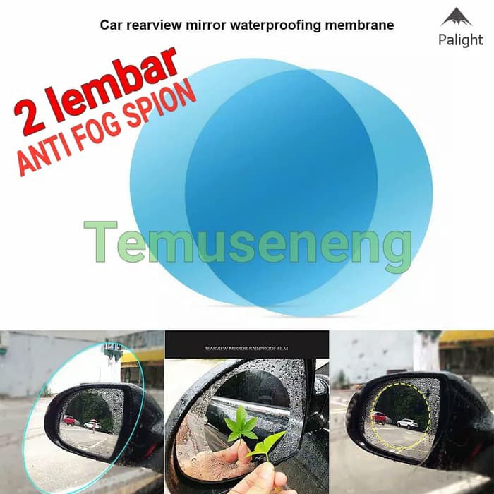 Anti Fog Film Bentuk Bulat Anti Embun Hujan Spion Mobil Motor Pelindung Xpander Rush