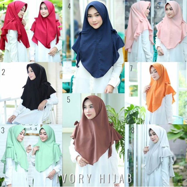 Hijab Instan Ivory
