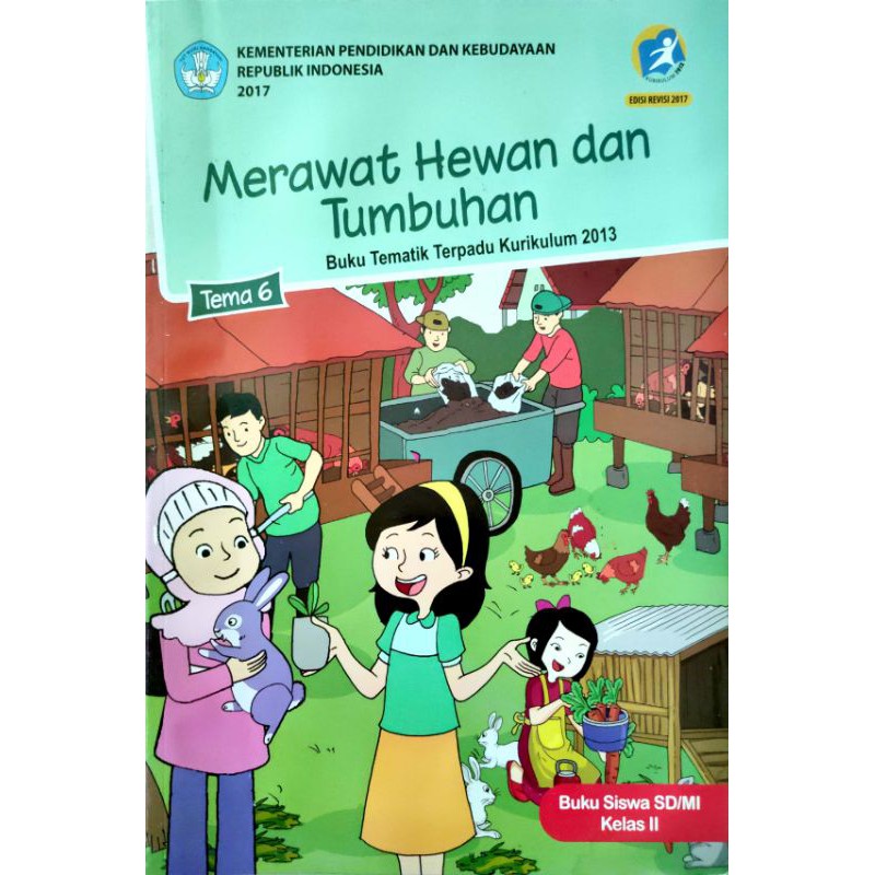 BUKU K13 SISWA SD KELAS 2 TEMA 6